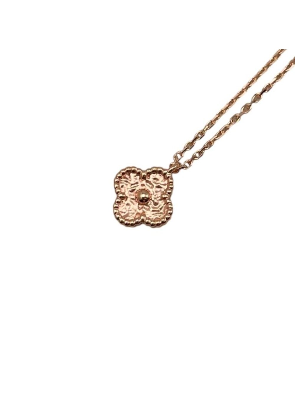 Van Cleef & Arpels Necklace Suit Alhambra Pendant Rose Gold&arpels